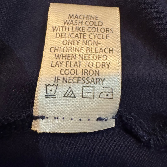 Max Studio Navy Swing Tunic - Picture 4 of 4